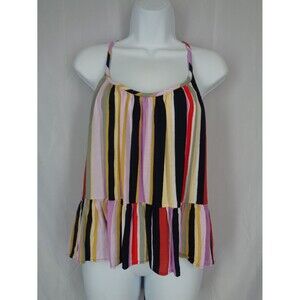 Loft Stripe Swing Tank Top Size XS